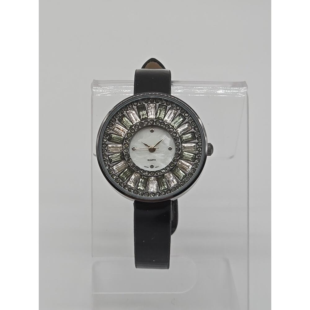 BWC Buttes Watch Company Mother of Pearl Rhinestone Dial Women's Quartz Watch